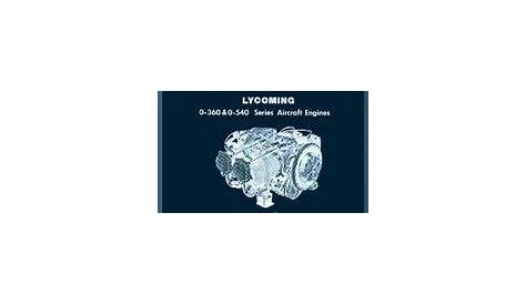 Lycoming O-360 and O-540 Aircraft Engine Overhaul Manual ( English