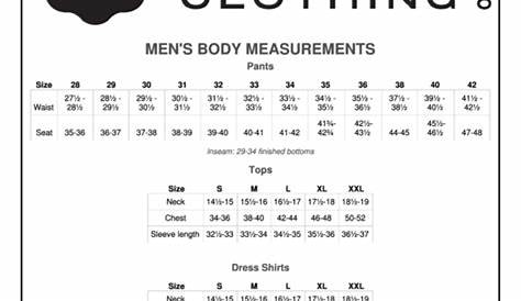 haggar dress shirt size chart