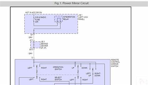 yitamotor mirror wiring diagram