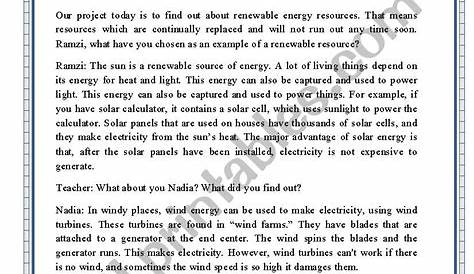 renewable energy sources worksheets