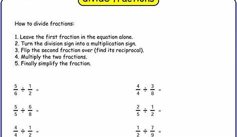 multiplying fractions worksheets 6th grade