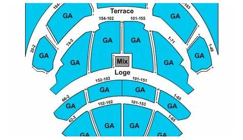 pnc arts center holmdel seating chart