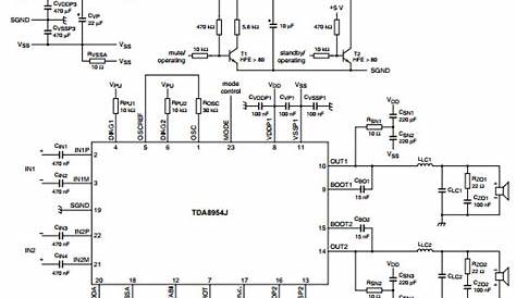 TDA8954_Typical Application Referenz-Design | Audio Power Amplifier