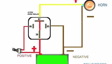 12v 5 Pin Relay Wiring Diagram How A Works Within Changeover To