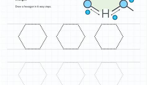 hexagon worksheets
