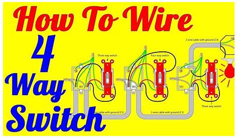 4 Way Switch Wiring Diagram Multiple Lights - Wiring Diagram