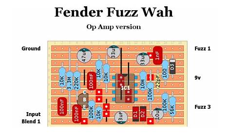 fender fuzz wah schematic