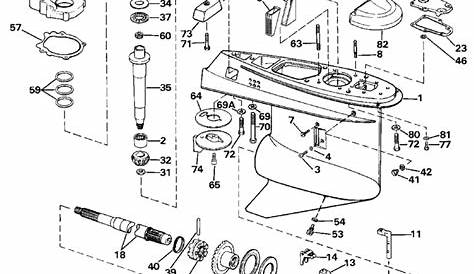 omc outboard parts diagram