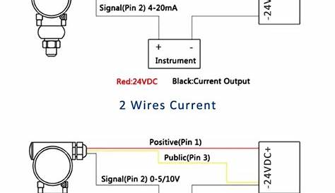 3 wire pressure transducer wiring diagram