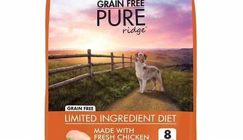 CANIDAE Grain-Free PURE Ridge Formula with Real Chicken Limited