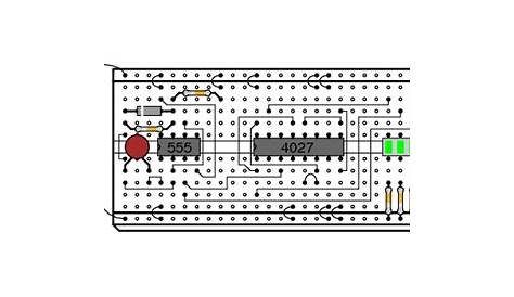 8 Bit Binary Counter Circuit Diagram