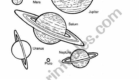 solar system - ESL worksheet by fernandosan