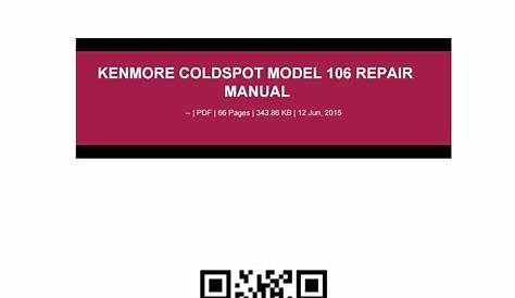 Kenmore coldspot model 106 repair manual by mnode83 - Issuu