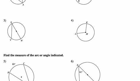 Inscribed Angle Activity