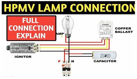 MERCURY VAPOUR LAMP CONNECTION! HPMV LAMP CONNECTION - YouTube