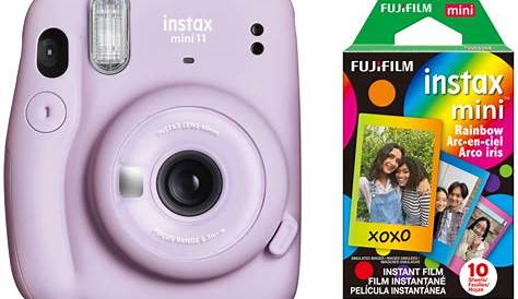 FUJIFILM INSTAX Mini 11 Instant Film Camera with Rainbow Instant