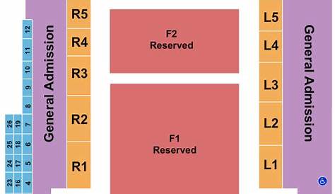gerald r ford amphitheater seating chart