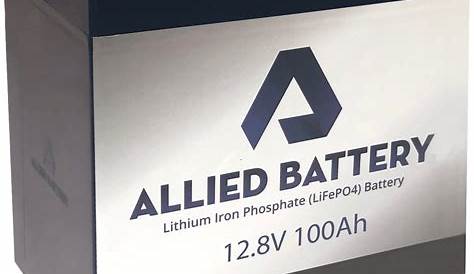 Allied Lithium 100 Amp Hour 12V Battery - RV, Marine, Van – SolarOverstock