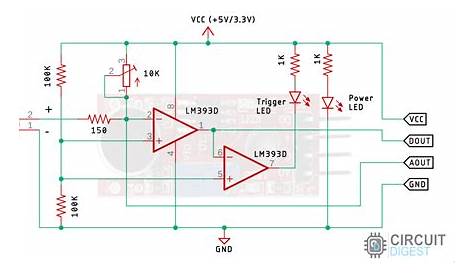 Sound Sensor Module Circuit Diagram - Wiring Diagram