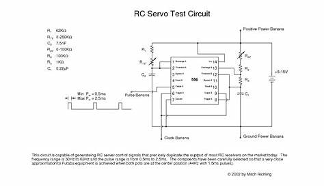 rc servo circuit diagram