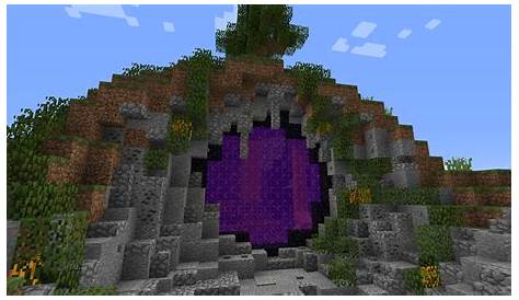 Minecraft Portal Designs Circle - The xl variant does not allow use of