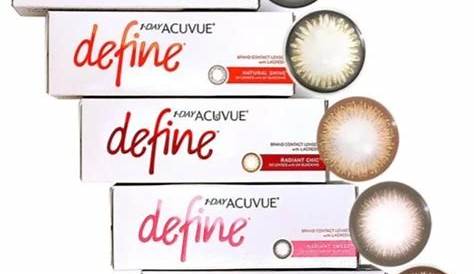 1 Day Acuvue Define Colour Contacts 30pk | AnytimeContacts AU