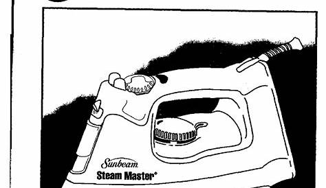 Sunbeam 4713 Electric Steamer User Manual