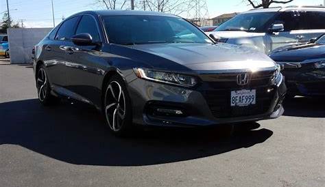 Used Honda Accord gray exterior for Sale