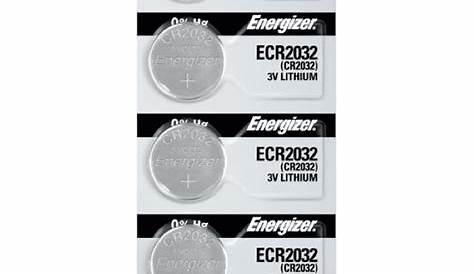 Energizer CR2032 3V Lithium Coin Cell Battery (5 Count) - Walmart.com