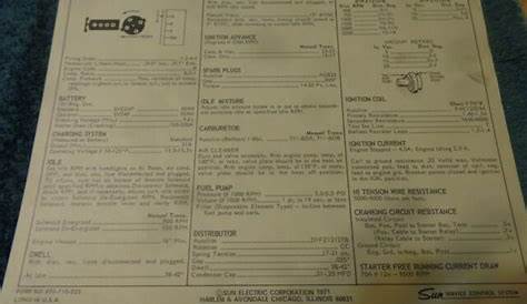 ford pinto engine codes