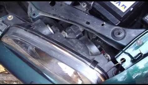 How to adjust headlight beam Toyota Corolla. Years 1996 to 2001. - YouTube