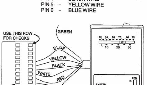 Rv Thermostat Wiring Diagram : Dometic Single Zone Thermostat Wiring