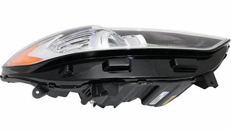 Headlight For 2013-2016 Ford Fusion Pair Driver and Passenger Side CAPA