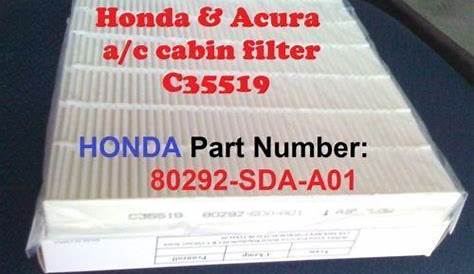 Honda CRV Cabin Filter | eBay