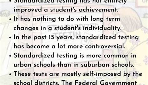 Standardized Testing Essay | Essay on Standardized Testing for Students