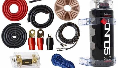 2 gauge amplifier wiring kit