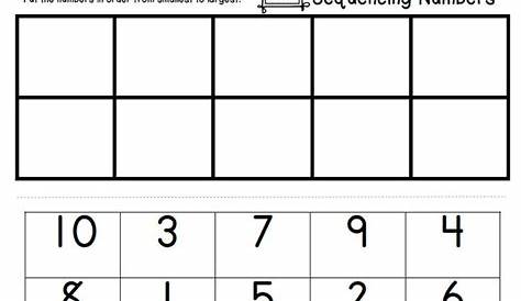 Numbers 1 10 Worksheet Kindergarten 001 | Kindergarten worksheets