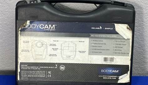 bodycam bc 100 user manual
