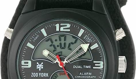 zoo york watch manual