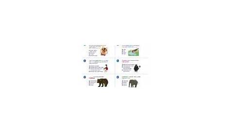 Introduction to animals. Science Worksheets and Study Guides Fourth Grade.