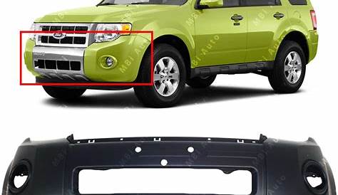 2012 ford escape front bumper painted