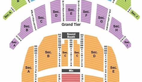 Altria Theater Seating Chart & Maps - Richmond