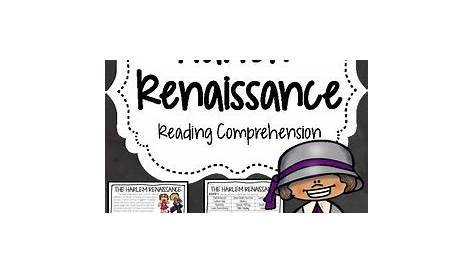 harlem renaissance worksheets