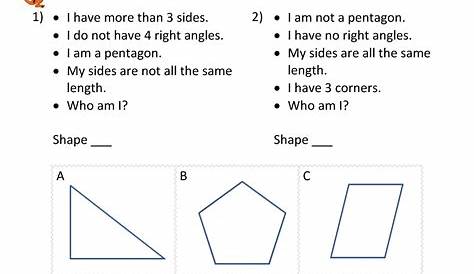 mathematics geometry worksheet
