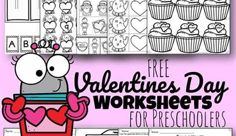 💕 Tons of FREE Printable Valentine's Day Worksheets