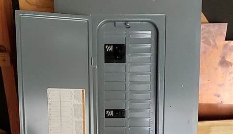 200 amp service breaker panel with breakers. Square D for Sale in