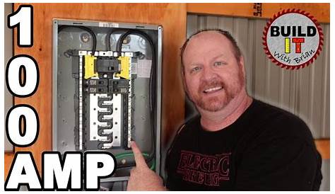 how to add a 100 amp subpanel