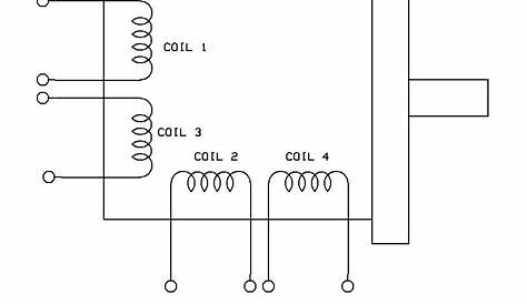 4 wire stepper motor circuit diagram