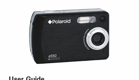 POLAROID A550 USER MANUAL Pdf Download | ManualsLib
