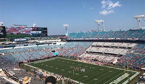 jacksonville football stadium seating chart